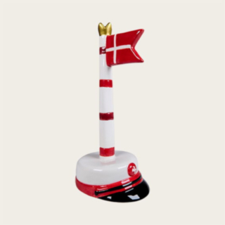 Studenterhue Flag Rød