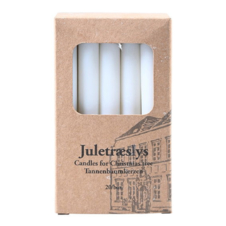 Juletræslys Hvid