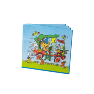 Bamse® Servietter Lyseblå