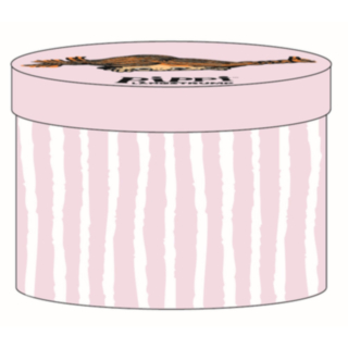 Pippi® Rund Æske Lyserød