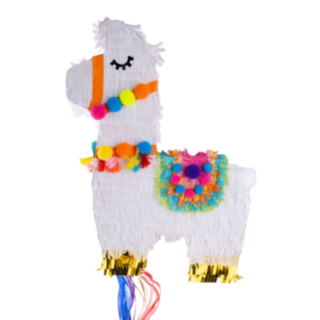 Lama Piñata Hvid