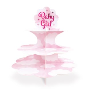 Baby Girl Kagestand Lyserød