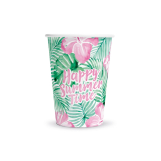 Happy Summer Time Papkrus Grøn/Pink