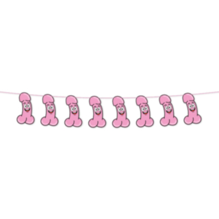 Penis Guirlande Lyserød