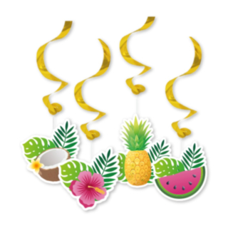 Aloha Spiraler Med Tropisk Frugt