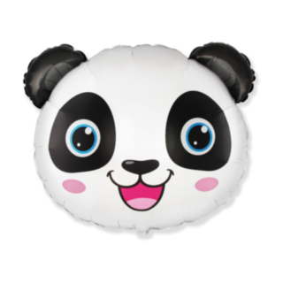 Panda Hoved Folieballon