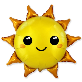 Sol Folieballon Gul