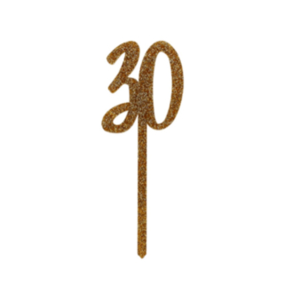 30 Års Kagetopper Guld