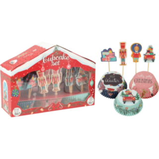 Julemotiv Cupcakeforme Og Cocktailpinde