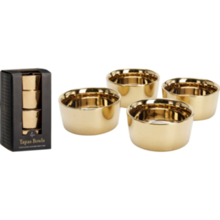 Tapasskåle Guld