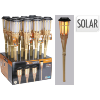 Bambus Solarfakkel Brun