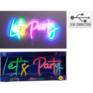 Let's Party Neonskilt