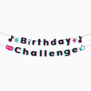 Birthday Challenge Guirlande
