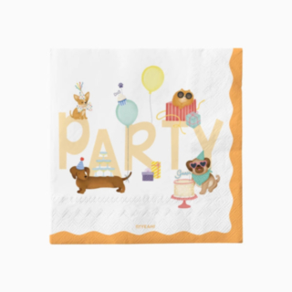 Party Hunde Servietter