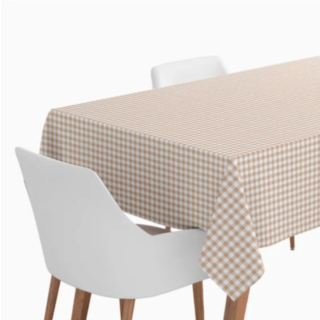 Ternet Papirdug Beige/Hvid