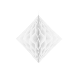 Diamant Honeycomb Hvid