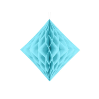 Diamant Honeycomb Lyseblå