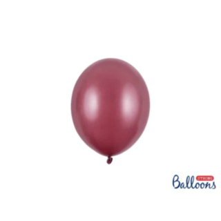 Små Balloner Metallic Maroon