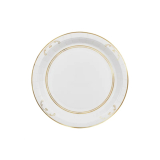 Guld Ornament Paptallerkener