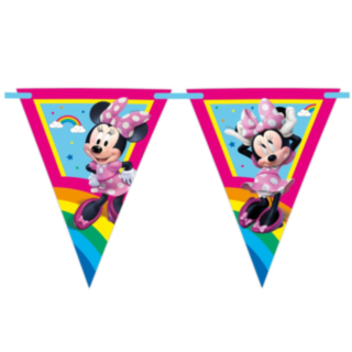 Minnie Mouse® Flagbanner Regnbue