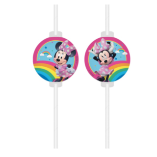Minnie Mouse® Regnbue Papirsugerør