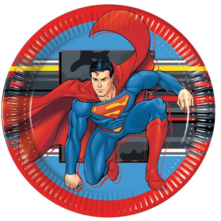 Superman® Paptallerkener
