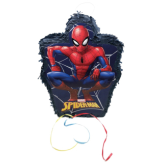 Spiderman® Pull Pinata Blå