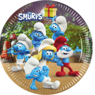 Smurfs® Paptallerkener