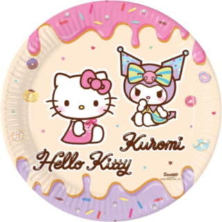 Hello Kitty® Og Kuromi Paptallerkener