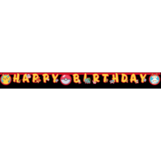 Pokemon® Happy Birthday Papirbanner
