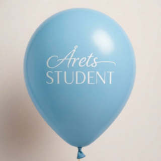 Årets Student Balloner Lyseblå
