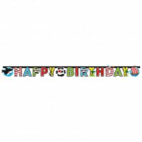Pirat Happy Birthday Guirlande
