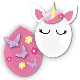 Unicorn Prinsesse Balloner DIY