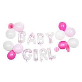Baby Girl Ballonguirlande
