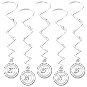 Sølvbryllup Swirls