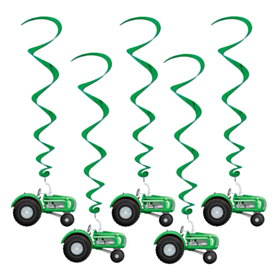 Traktor Swirls Grøn