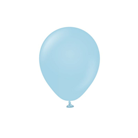 Premium Mini Latexballoner Macaron Blue