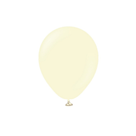 Premium Latexballoner Pale Yellow 13 cm