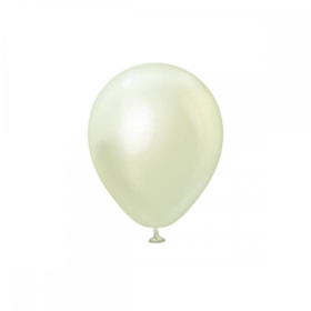Premium Mini Latexballoner Chrome Green Gold