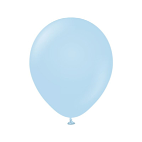 Premium Mellemstore Latexballoner Macaron Blue