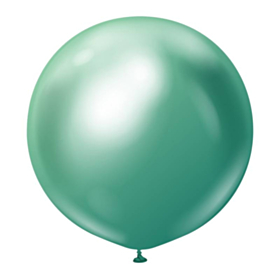 Premium Kæmpe Latexballoner Chrome Grøn