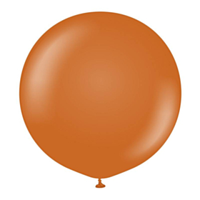 Premium Kæmpe Latexballoner Rust Orange