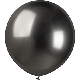 Runde Krom Balloner Space Grey