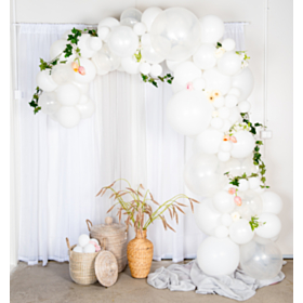 Deluxe Ballonbue DIY Hvid