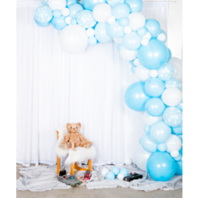 Deluxe Ballonbue DIY Lyseblå
