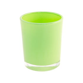 Glas Fyrfadsstage Limegrøn