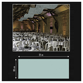 Loft Banner Pastelgrøn