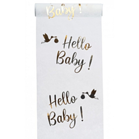 Hello Baby Bordløber Guld