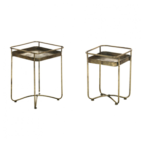 Vintage Metalborde Guld