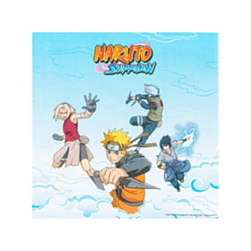 Naruto® Servietter Blå